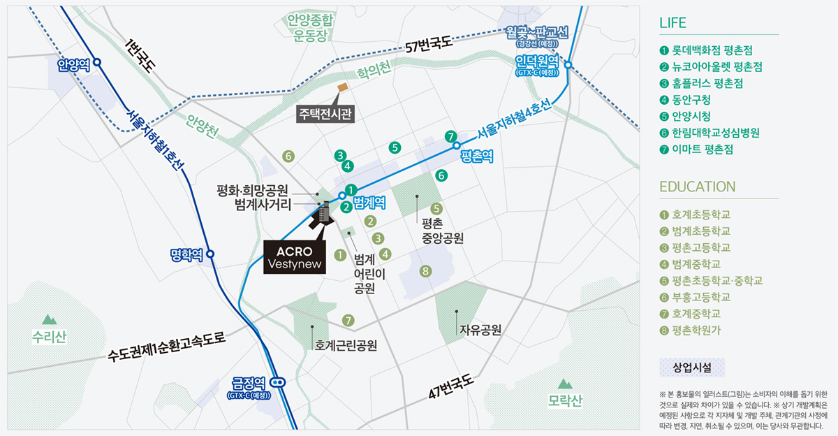 평촌아크로베스티뉴_입지